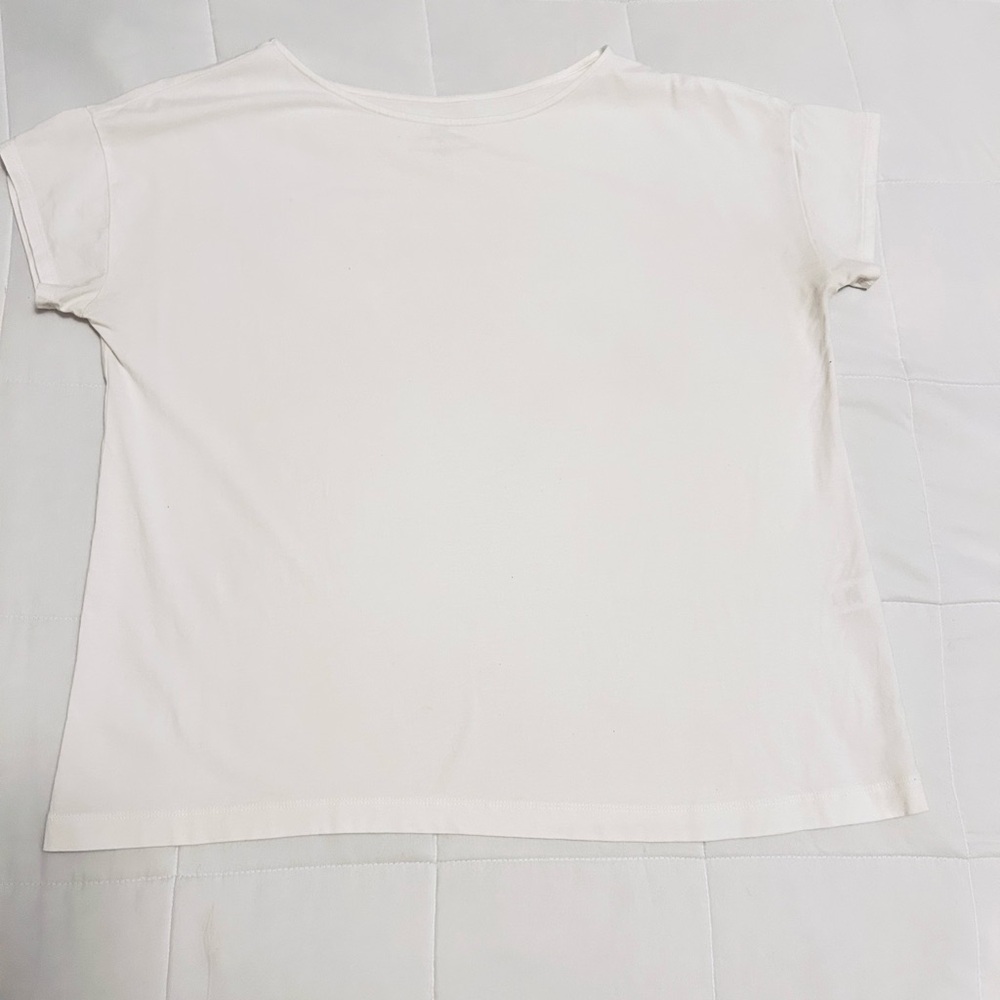 J. Jill luxe supima Short Sleeve Tee - Picture 2 of 8